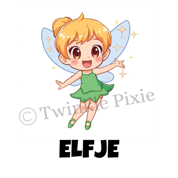 Magneetkaartje - elfje