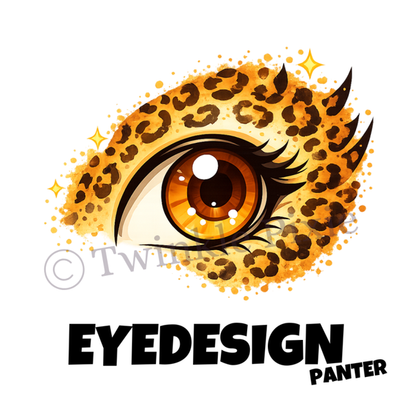 Magneetkaartje - eyedesign panter
