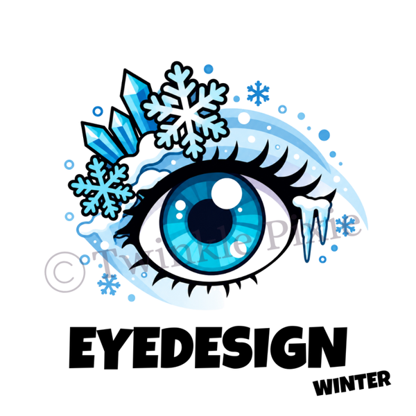 Magneetkaartje - eyedesign winter