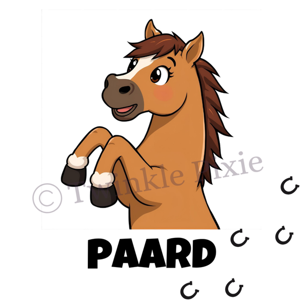 Magneetkaartje - paard