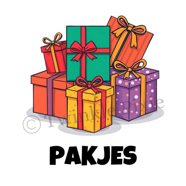 Magneetkaartje - pakjes
