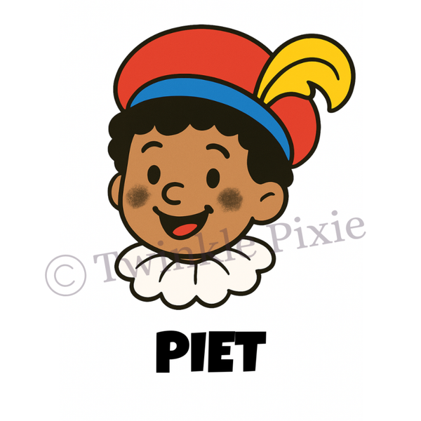 Magneetkaartje - piet