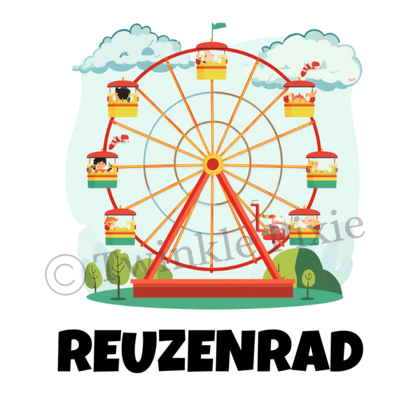 Magneetkaartje - reuzenrad
