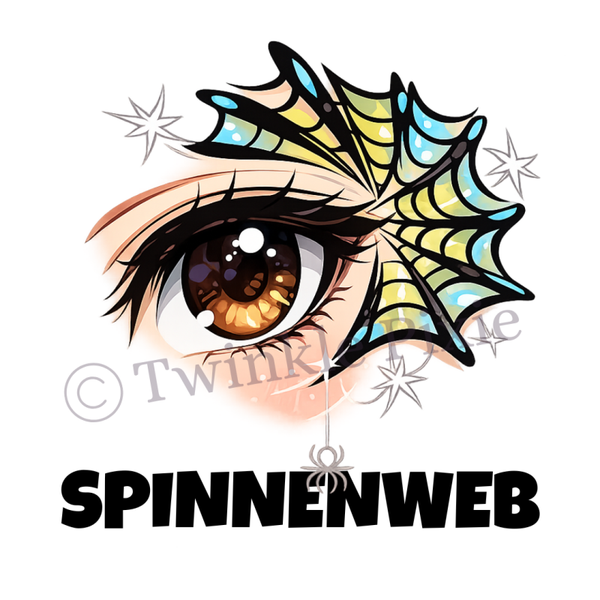 Magneetkaartje - spinnenweb