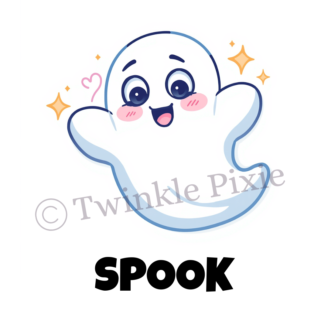 Magneetkaartje - spook