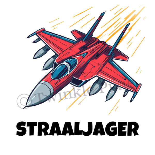 Magneetkaartje - straaljager