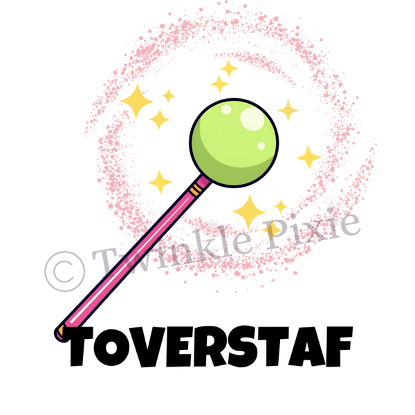 Magneetkaartje - toverstaf