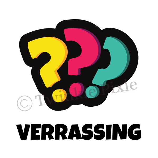 Magneetkaartje - verrassing