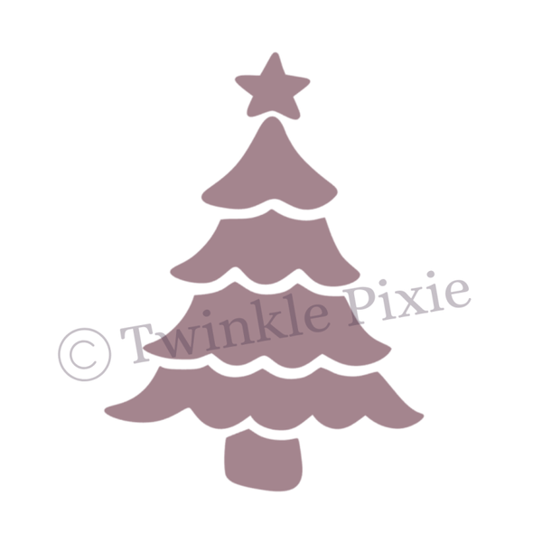 Sjabloon - Kerst - kerstboom