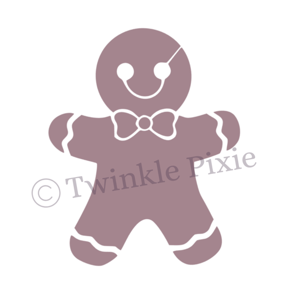 Sjabloon - Kerst - peperkoek