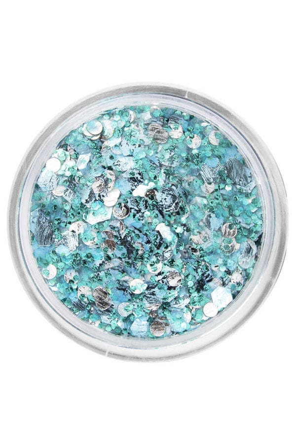 PXP Professional Colours - pressed chunky glitter cream - Turquois Ocean