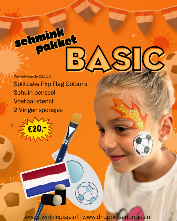 WK schmink pakket - BASIC