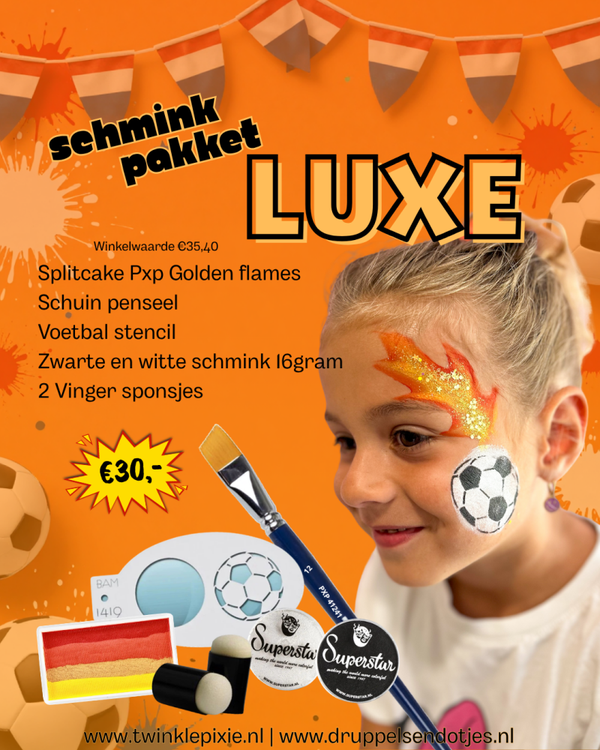 WK schmink pakket - LUXE