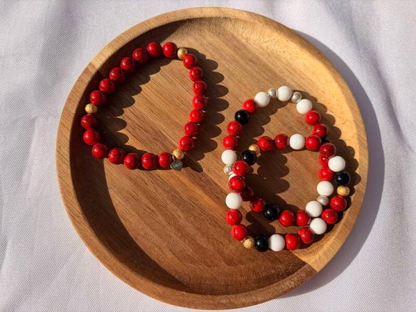 Femme Rouge jaspis armband