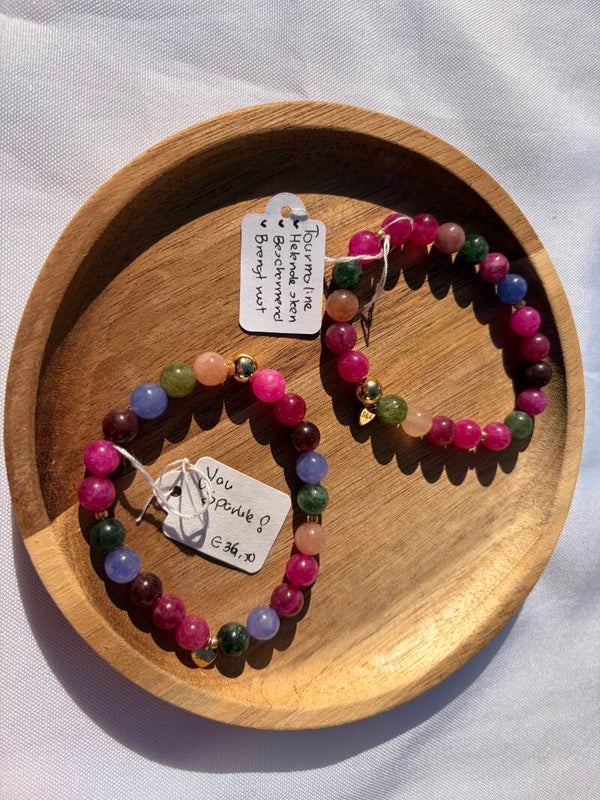 Tourmaline bohemian armband