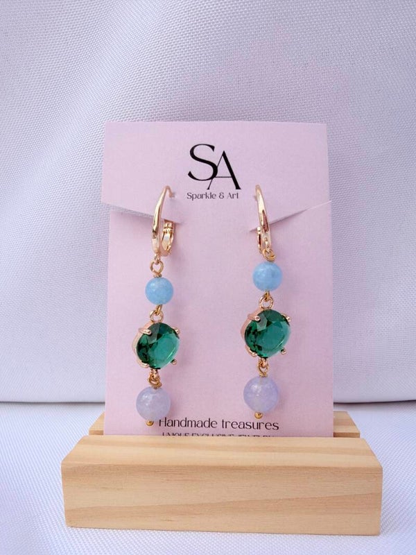 Aqua Emerald – Aquamarijn & Amethist