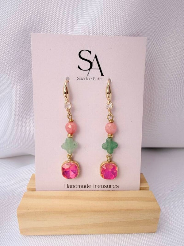 The WOW colour combo oorbellen