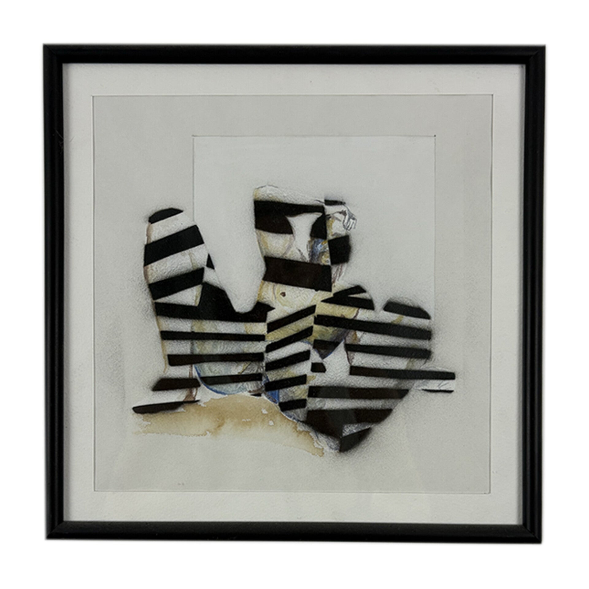 Razzle Dazzle#6 - Acrylique sur papier - 25x25cm