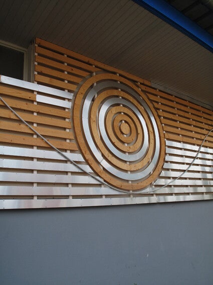 Facade - Installation in situ - Besançon 