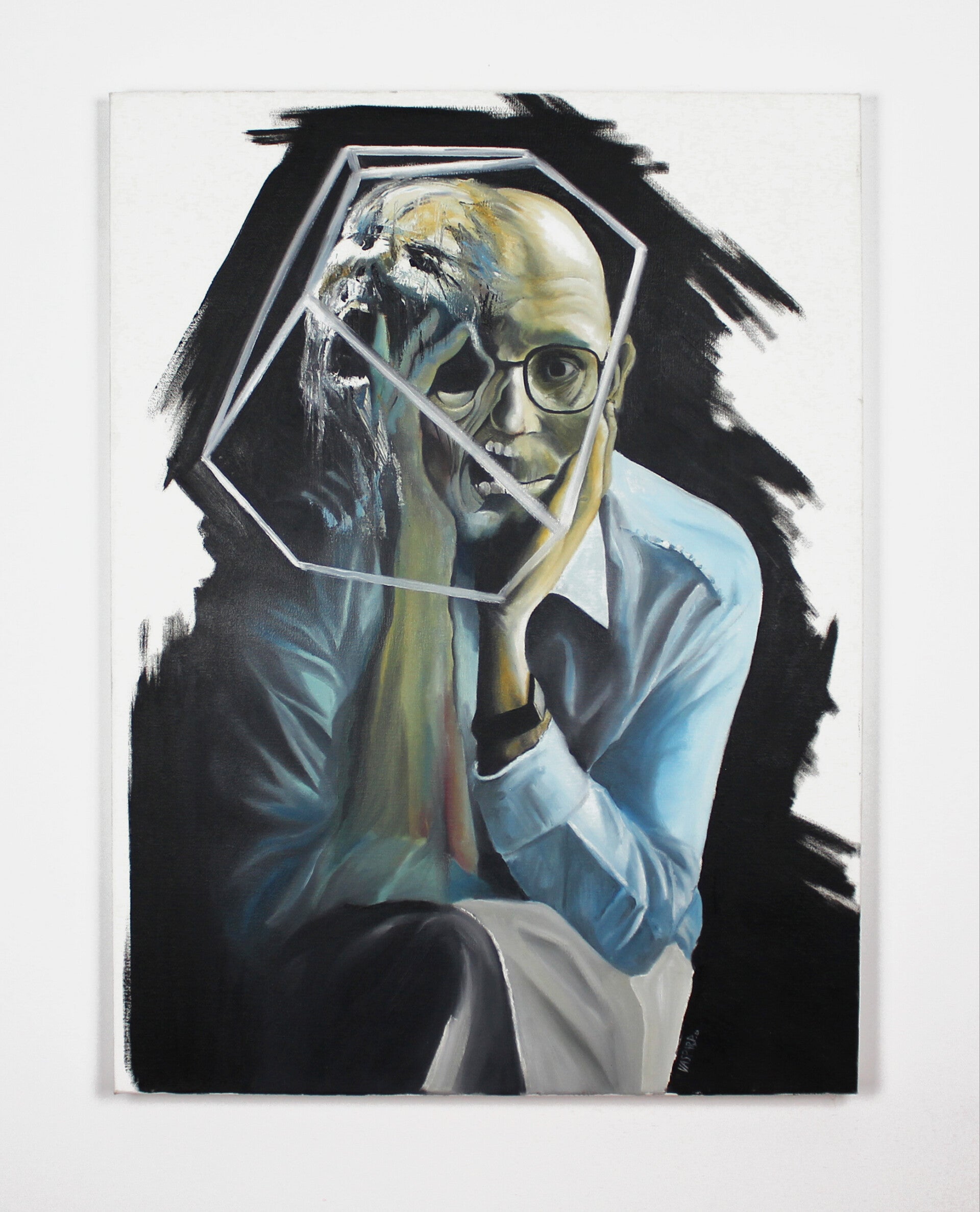 Mélancolie - Huile sur toile - 60x80cm