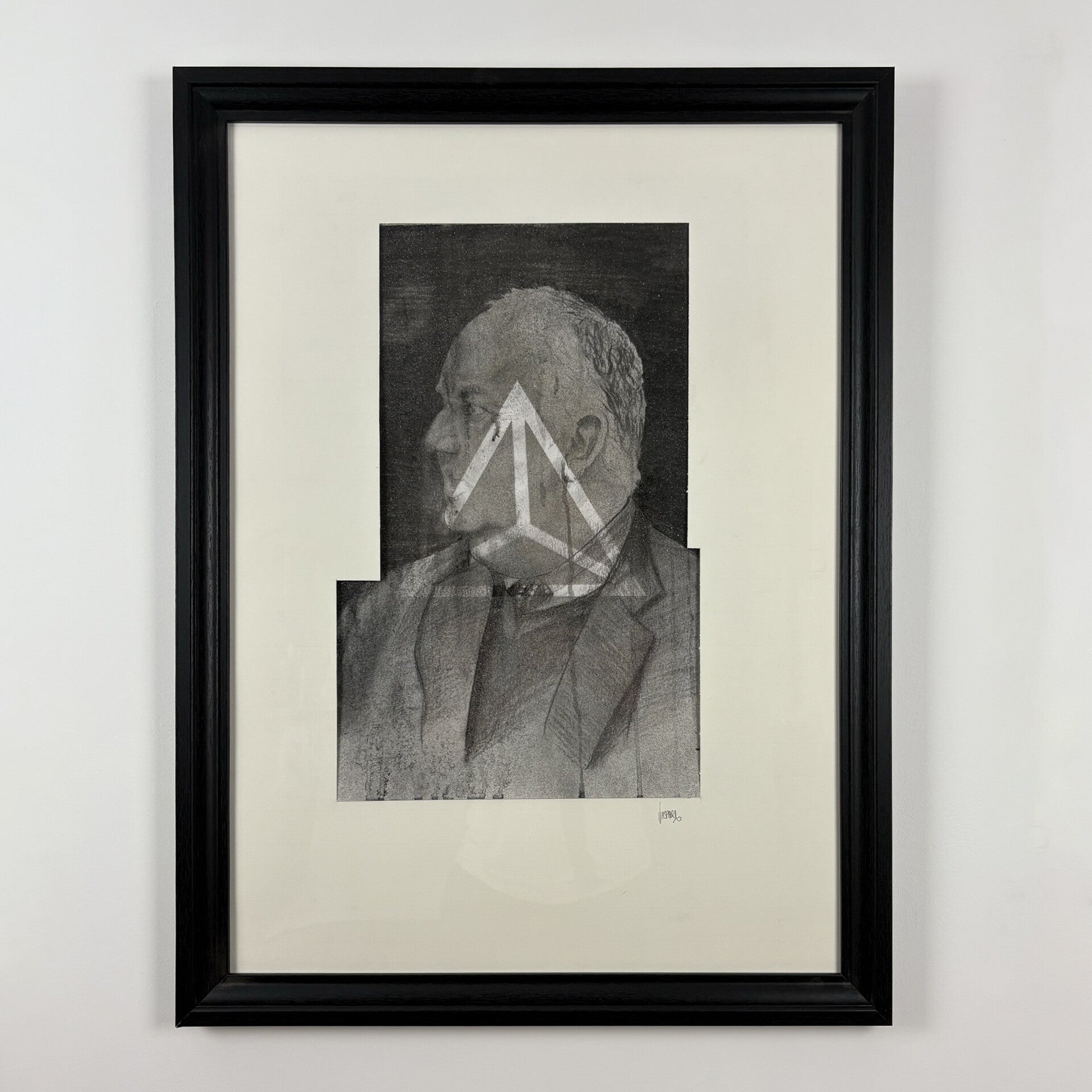 Platon - fusain - 60 x 40 cm
