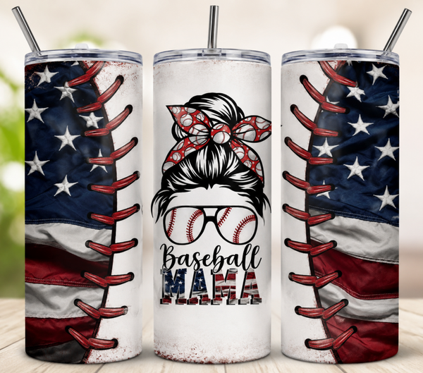 Baseball Mama 20oz Tumbler
