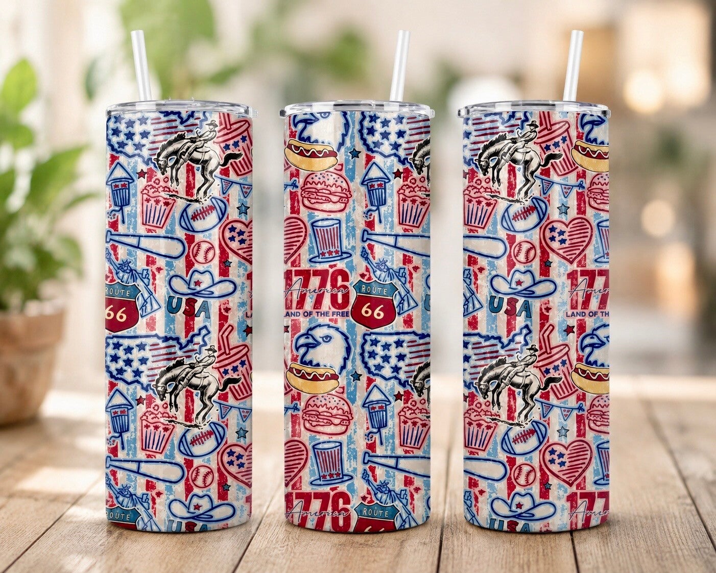 Eagles and Hotdogs 20oz Tumbler
