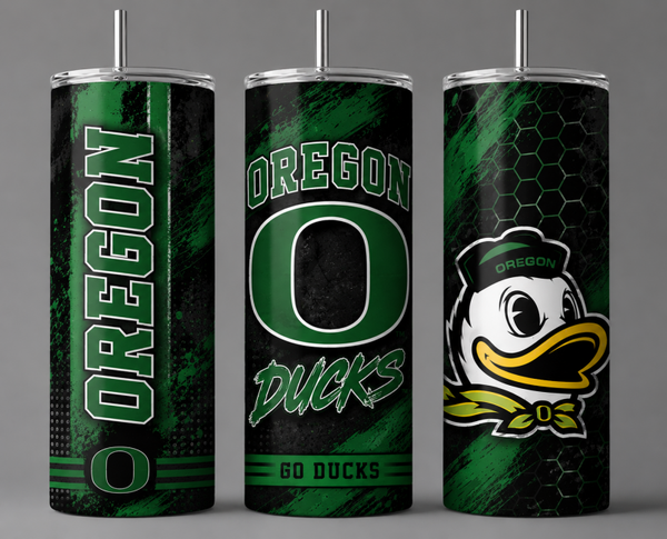 Oregon Ducks 20oz tumbler