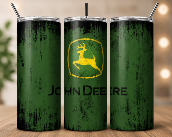 John Deere Green 20oz Tumbler
