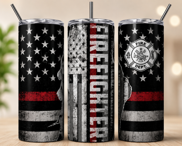 Firefighter Designs 20oz Tumbler