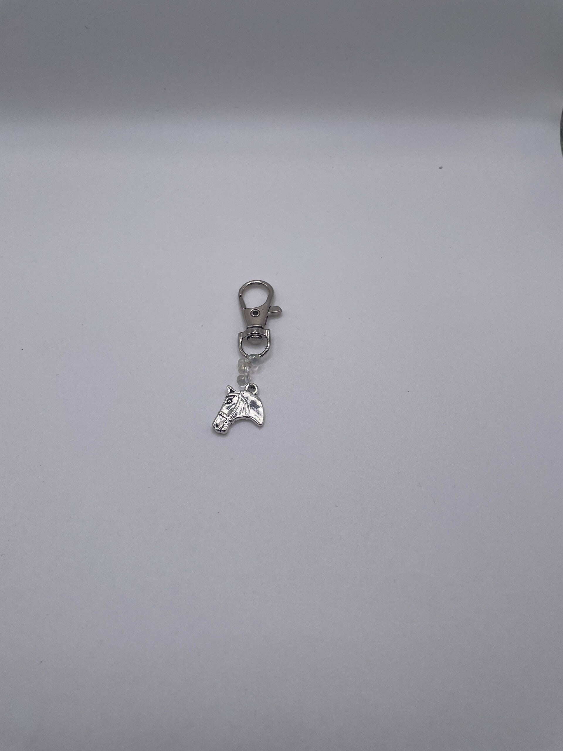 Silver Horse Charm