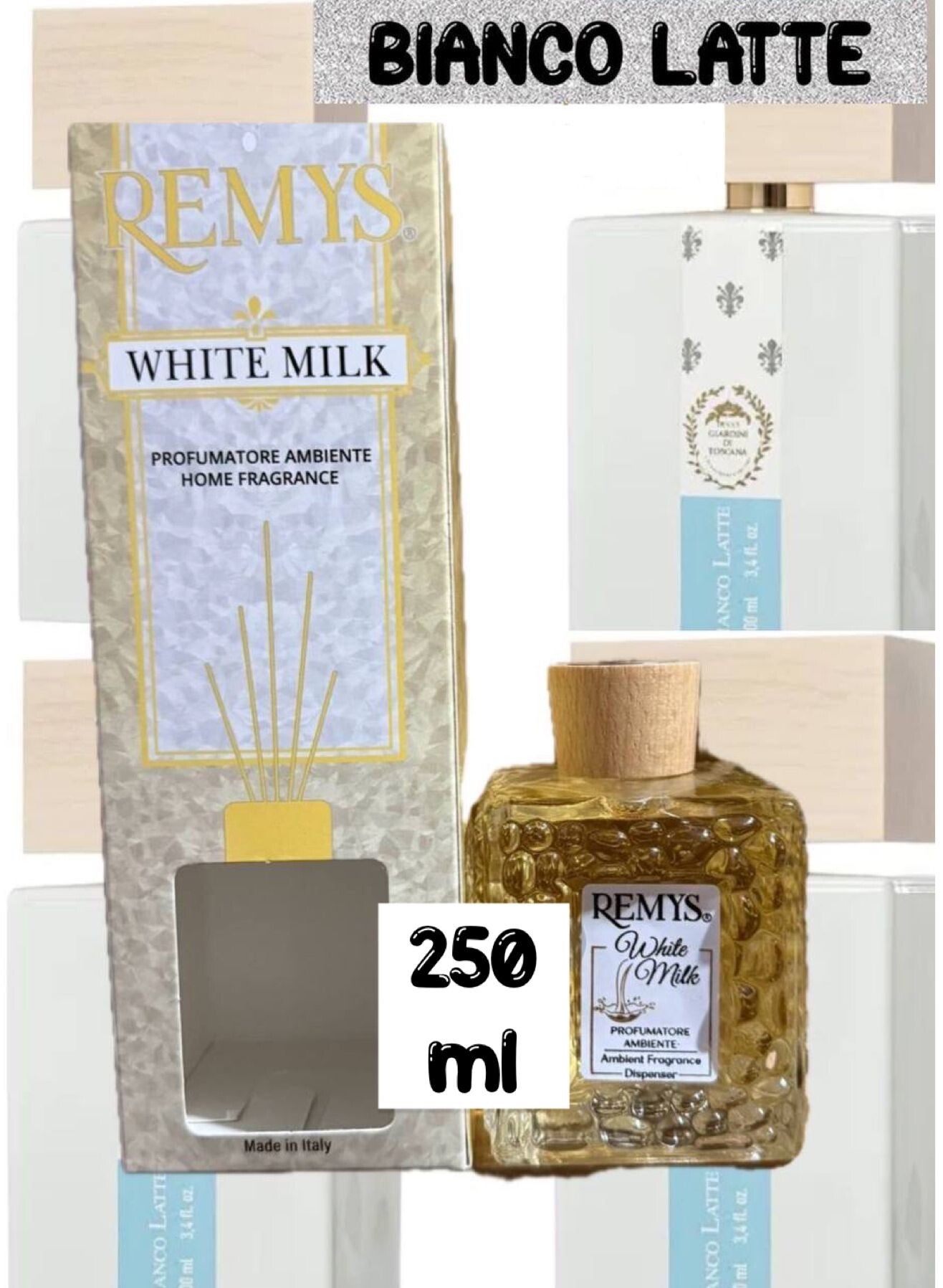 PROFUMATORE AMBIENTE BIANCO LATTE