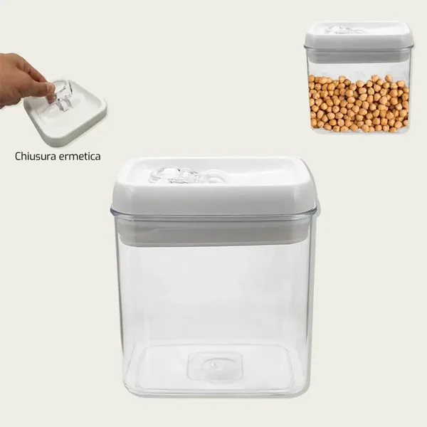 CONTENITORE ERMETICO QUAQDRATO ALTO