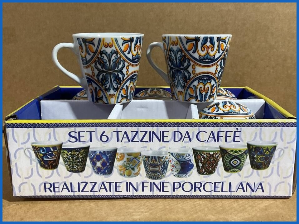 SET TAZZINE  CAFFE'