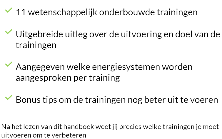 voordelen trainingen wielrennen ebook