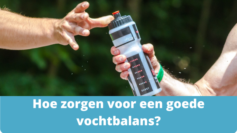vochtbalans drinken wielrennen