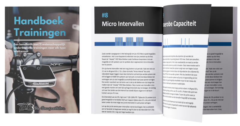 ebook wielrennen trainingen, fietsttrainingen, workouts