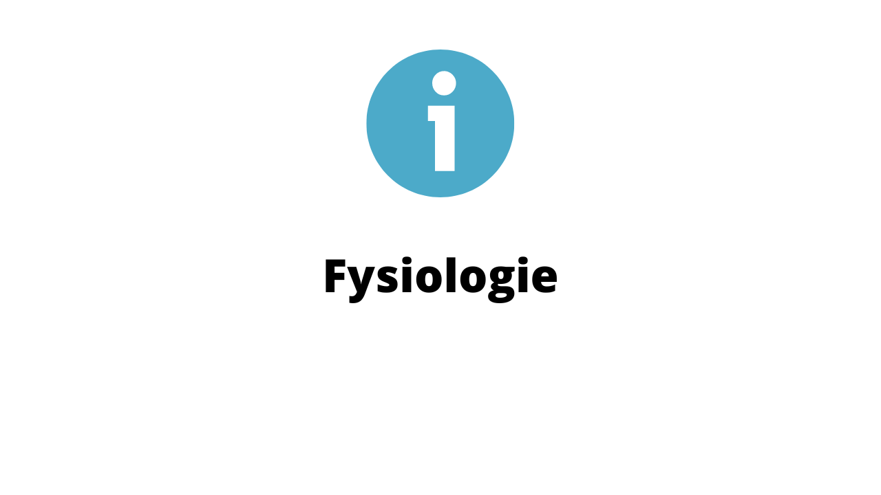 Informatie over Fysiologie