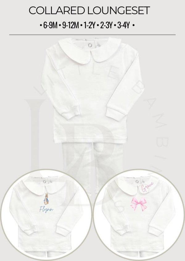 White Collar Loungesets