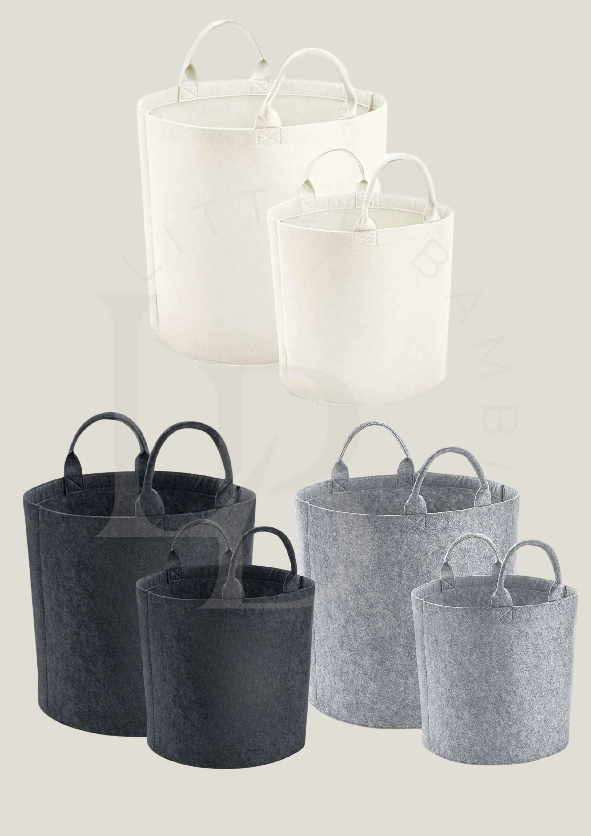 Personalised Felt Storage Basket