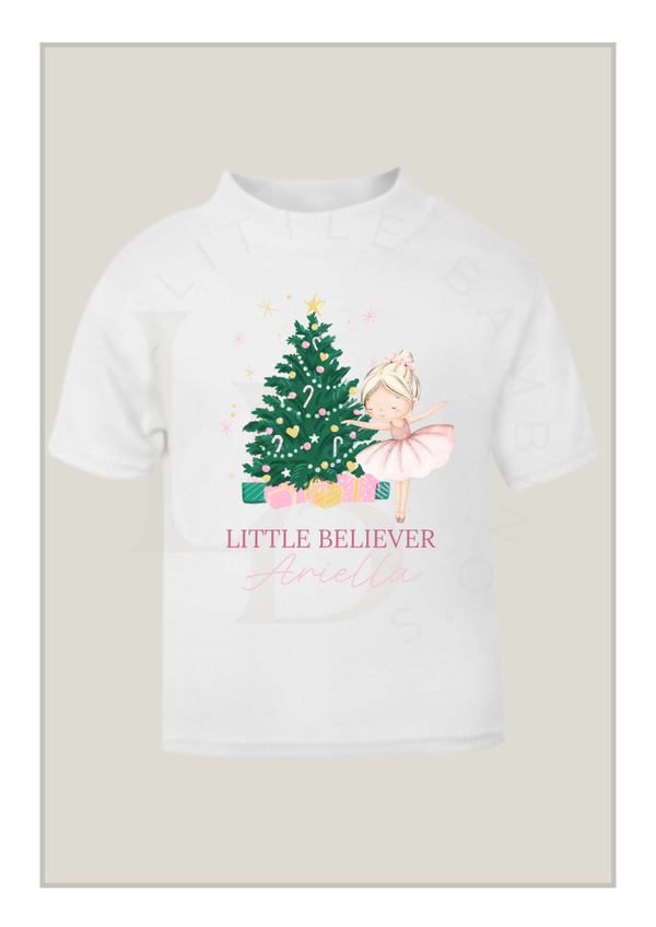 Christmas Ballerina T-shirts