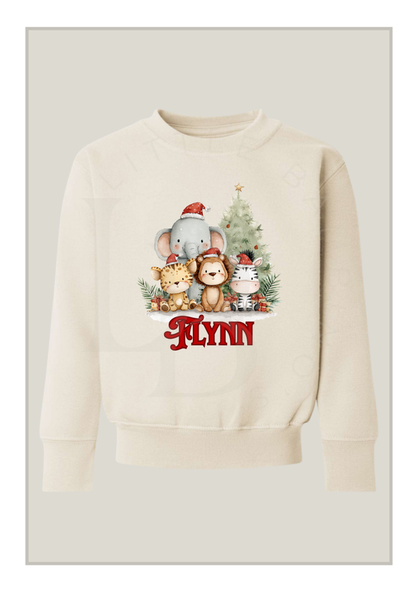Christmas Safari Sweatshirts