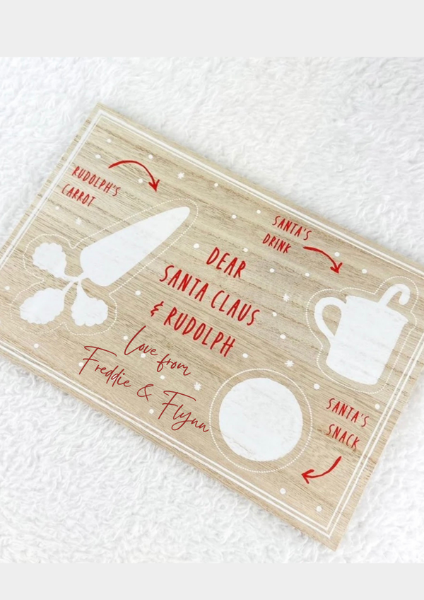 Personalised Santa Board