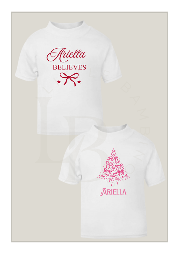 Girls Christmas T-Shirts