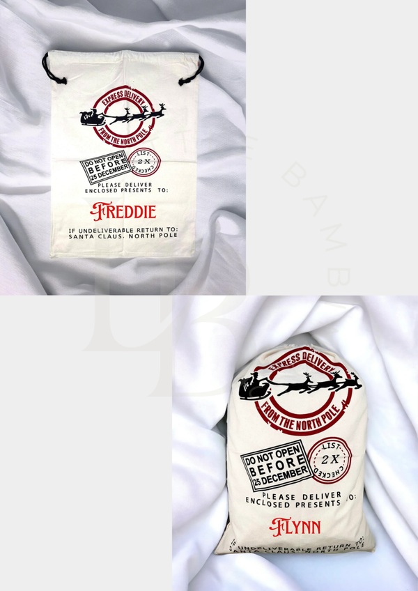Personalised Santa Sacks