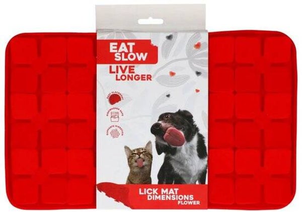Eat Slow Live Longer Likmat Bloemenpatroon