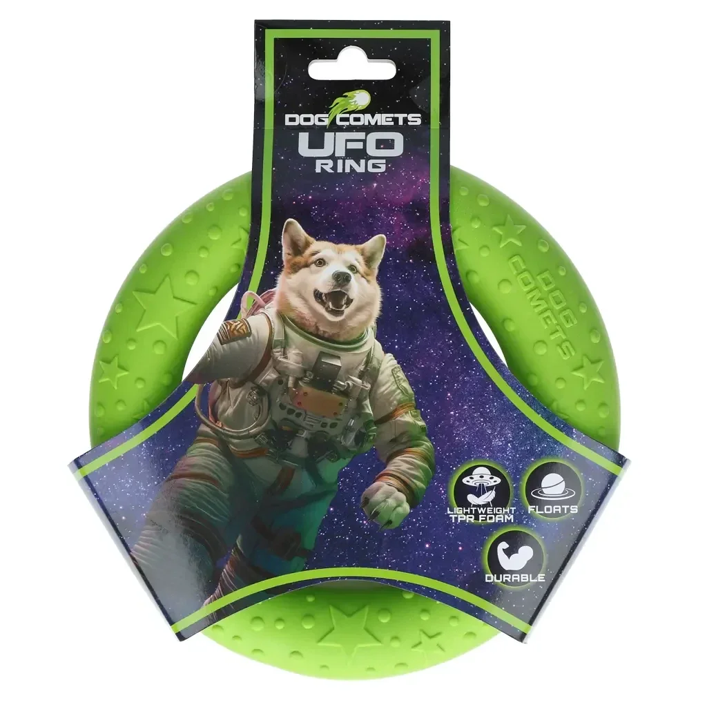 Dog Comets UFO Ring Groen