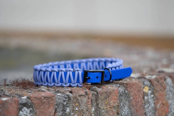 Halsband biothane met paracord
