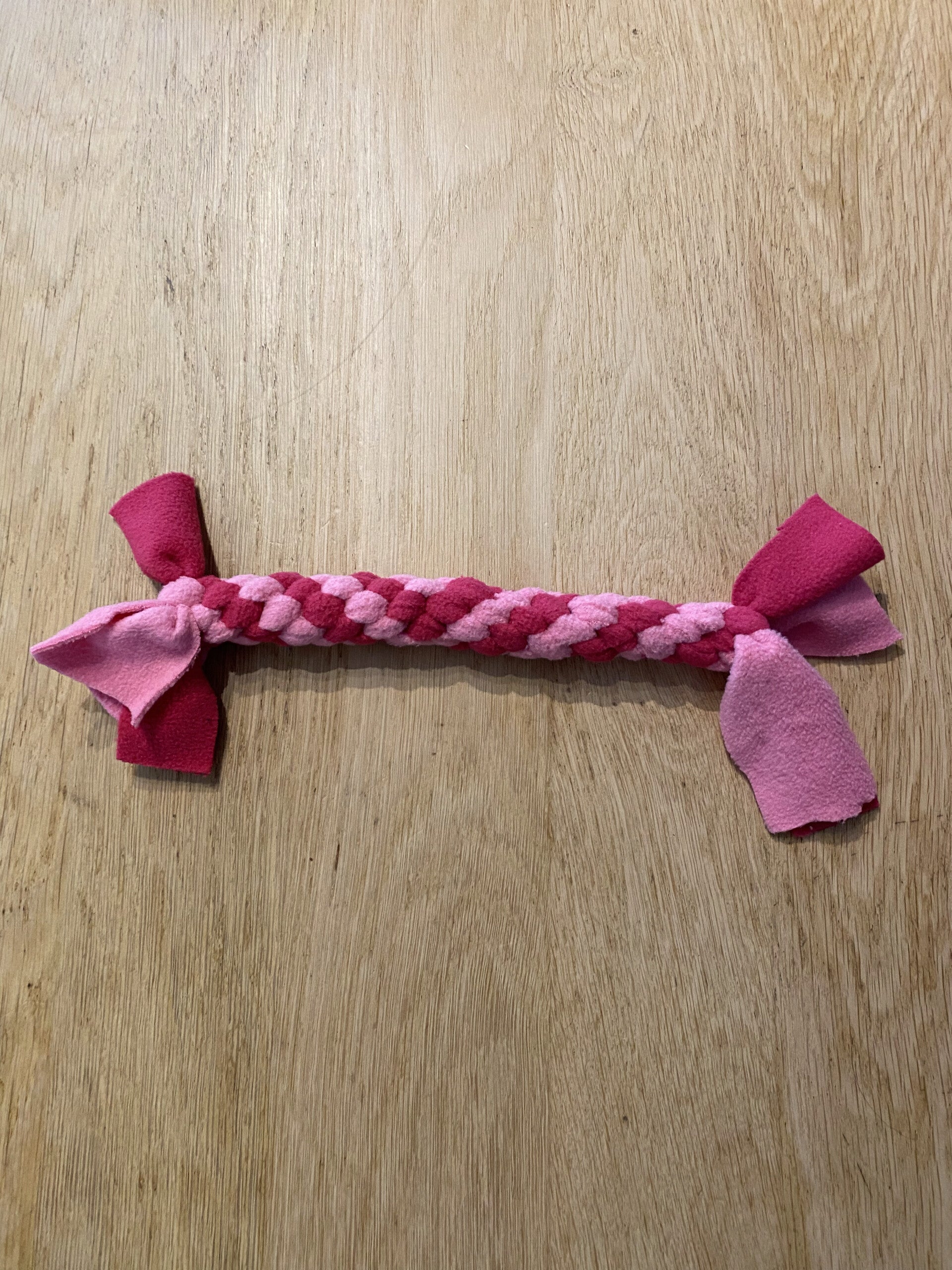 Puppy/ kleine hond fleece touw