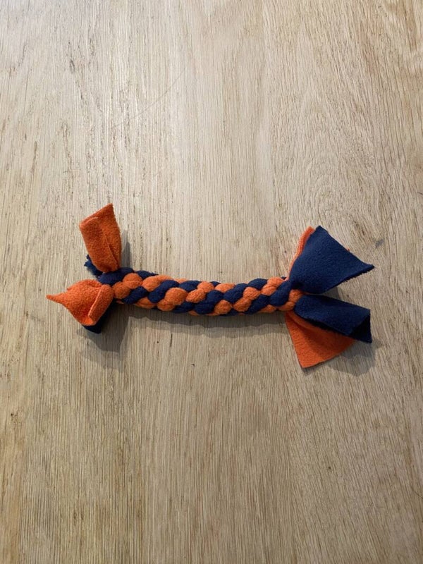 Puppy/ kleine hond fleece touw